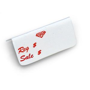 Tent-Type Promotional Tags