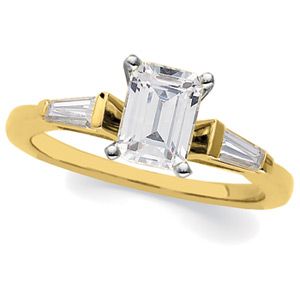 Semi-mount Engagement Ring 