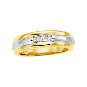 1/3 ct tw Diamond Duo Band