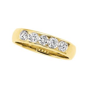5/8 ct tw Diamond Duo Band