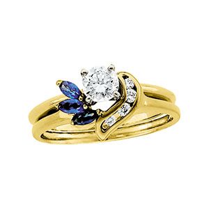 Diamond & Sapphire Wrap