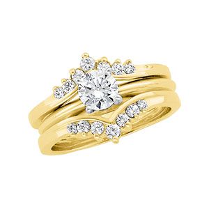 1/3 ct tw Diamond Ring Guard