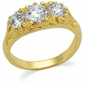 3/4 ct tw Diamond 3-Stone Semi-mount Ring