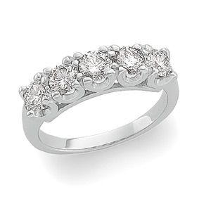 1 1/4 ct tw Diamond Anniversary Band