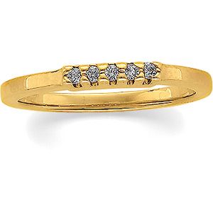 1/10 ct tw Diamond Anniversary Band