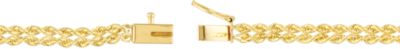 3.75 mm Solid Double Rope Bracelet