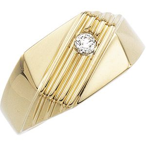 1/8 ct tw Gents Diamond Ring