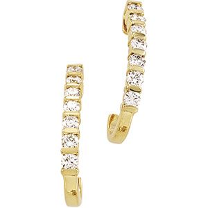J-Hoop Earring Mounting 