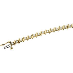 1 1/2 ct tw Diamond Tennis Bracelet