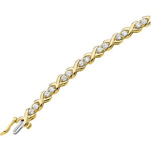 2 1/2 ct tw Diamond Tennis Bracelet