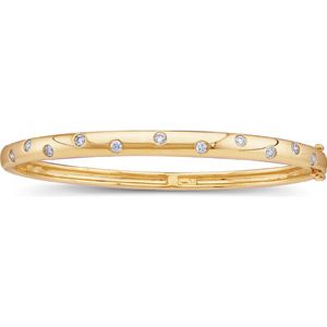 1/2 ct tw Diamond Bangle Bracelet