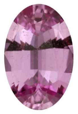 Oval Genuine Pink Sapphire (Black Box)