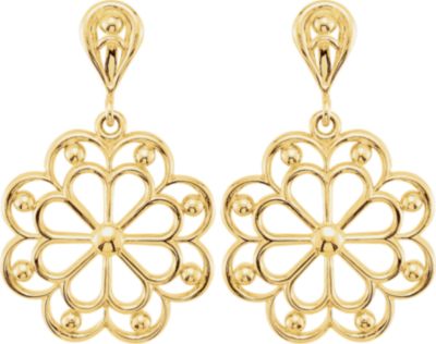 Decorative Dangle Earrings