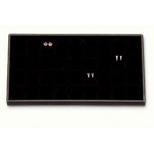 36 Drop Earring Tray, Black