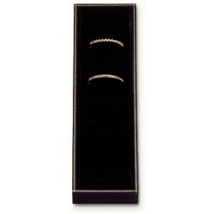 14 Slot Bangle Tray, Black 