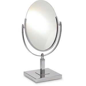 Double Sided Oval Mirror