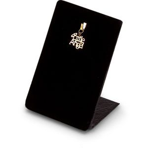 Black Velvet 1 Hook Charm Display