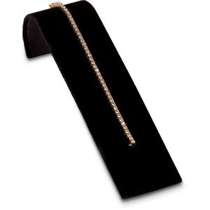 Medium Black Velvet Bracelet Ramp