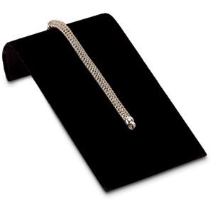Large Black Velvet Bracelet Ramp