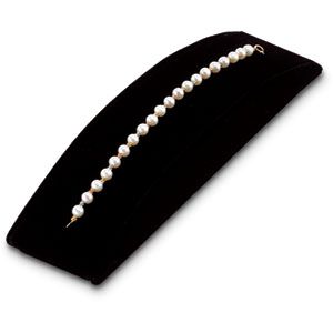 Black Velvet Bracelet / Watch Display