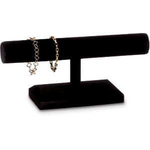 Black Velvet Round Bracelet Bar