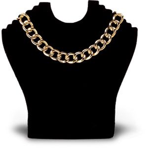 Black Velvet 6 Step Necklace Neckform Easel