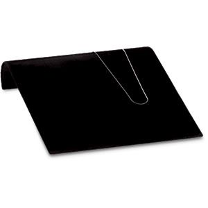 Black Velvet Necklace Display Ramp