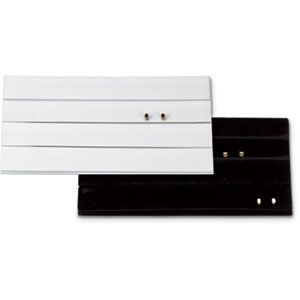 Black Velvet 24 Pair Full Size Earring Pad