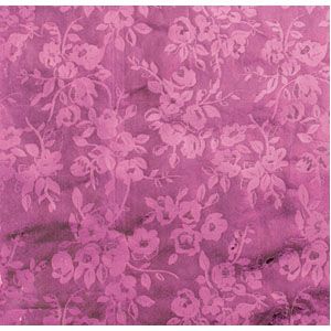 Pink Floral Gift Wrap - 7 1/2
