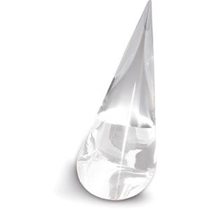 Smooth Glass Ring Finger