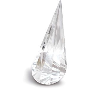 Faceted Glass Ring Finger