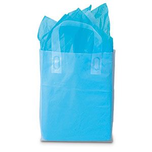 Clear Frosted Shopping Tote