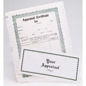 Appraisal Forms with Envelopes