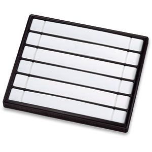 6 Pad Bracelet Tray- Black