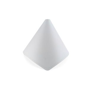 Small White Leatherette Earring & Necklace Displays 