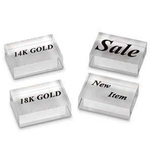 Small Signage Blocks