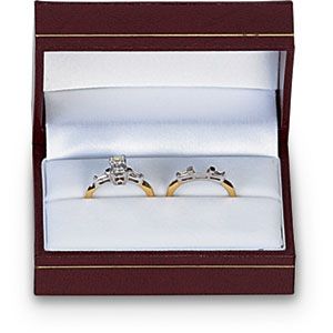 Domed-Lid Double Ring Box