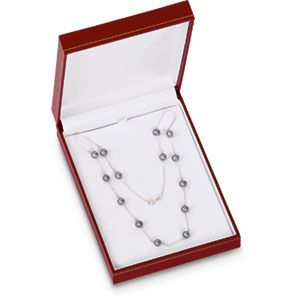 Classic Red Small Necklace Box