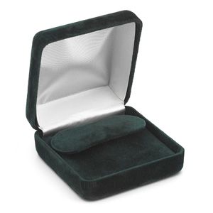 Soft-Suede Pine Pendant or Earring Box