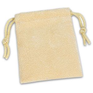 Seashell Soft Suede Pouch