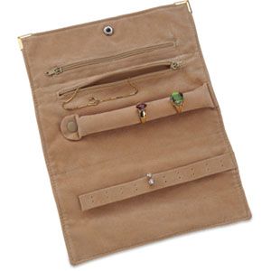 Oatmeal Large Jewelry Roll