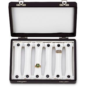 6 Removable Ring Bar Case with Removable Hinged Lid