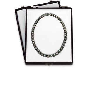 Universal Necklace / Pearl Case with Removable Hinged Lid
