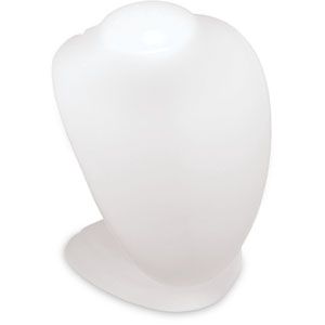Clear Frost Small Neckform Translucent Display