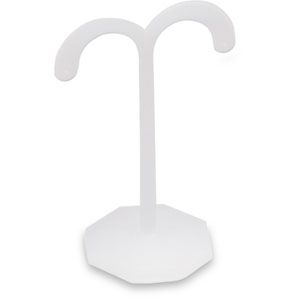 Clear Frost Large Earring Tree Translucent Display
