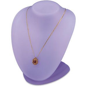 Purple Frost Large Neckform Translucent Display