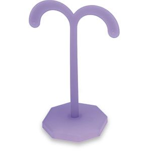Purple Frost Large Earring Tree Translucent Display