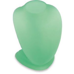 Green Frost Small Neckform Translucent Display