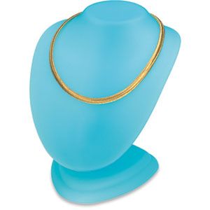 Blue Frost Large Neckform Translucent Display