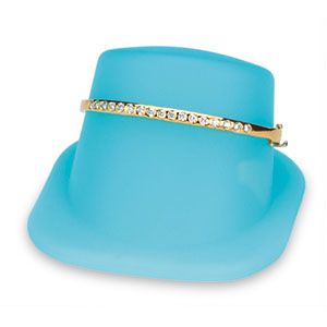 Blue Frost Bracelet Translucent Display